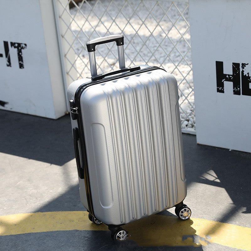 Luggage Men's And Women's Zipper ABS Material