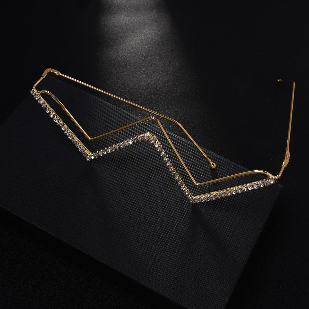 European And American Rhinestone Eyeglass Frame Ornaments