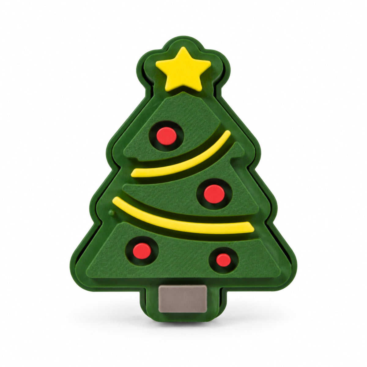 Desktop Decorative Christmas Tree Stress-relief Toy 3D-printed Keychain