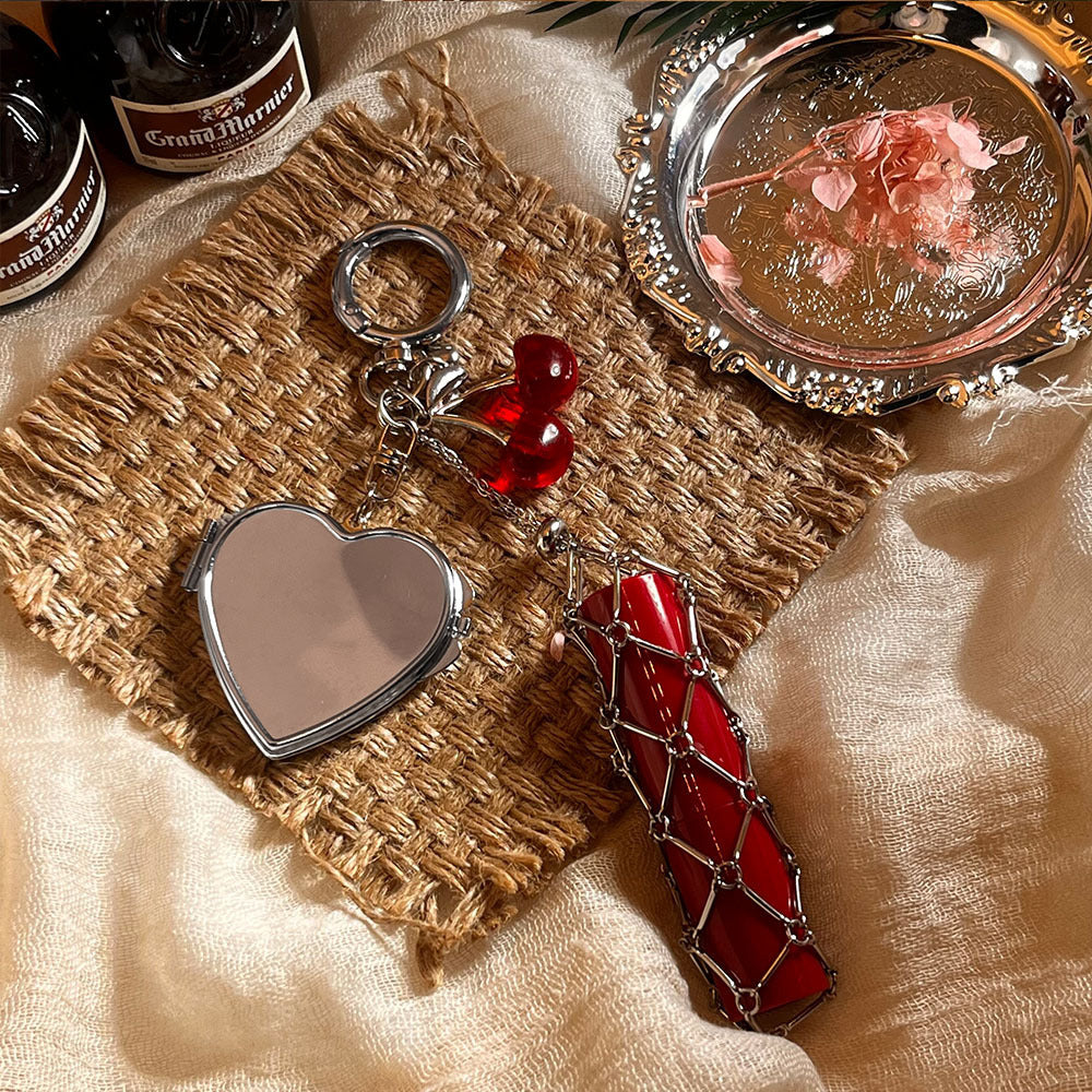Simple Metal Portable Keychain Bag Charm