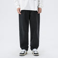 Loose Straight-leg Edgy-chic Wide-leg Pants High-street Style