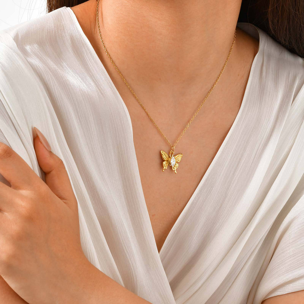 Ins-style Sweet And Girly Stainless Steel Necklace