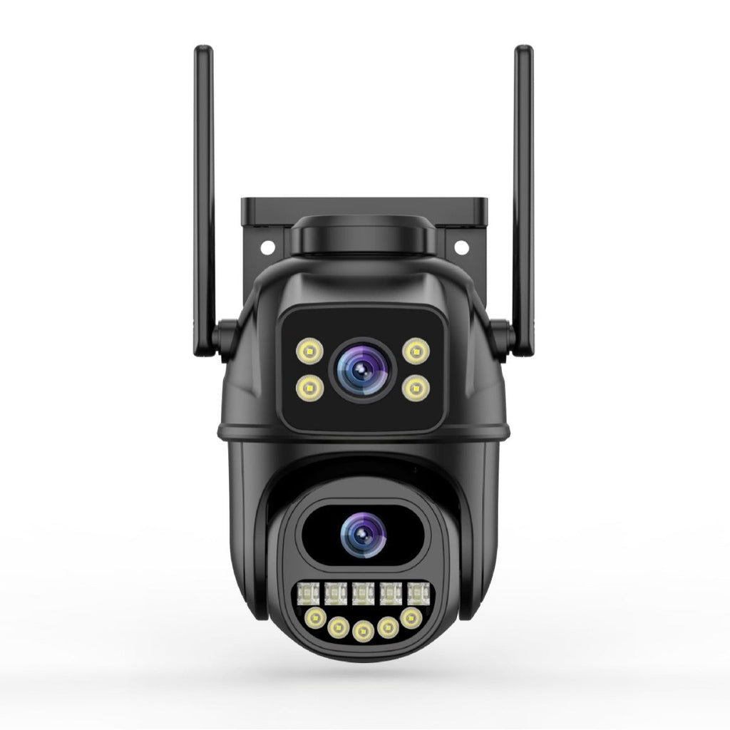 Binocular Gun Ball Linkage Integrated Wireless Surveillance Camera