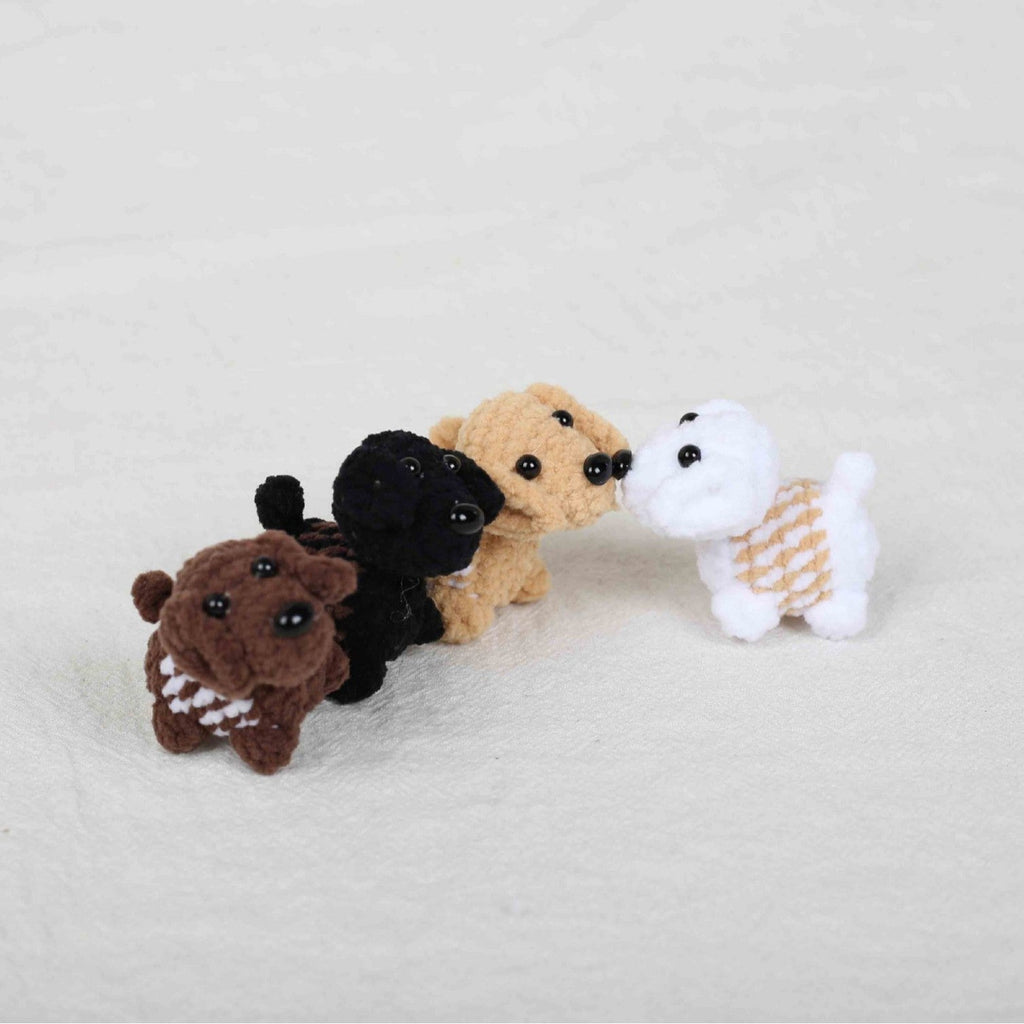 Handmade Crochet Knitted Animal Doll Keychain