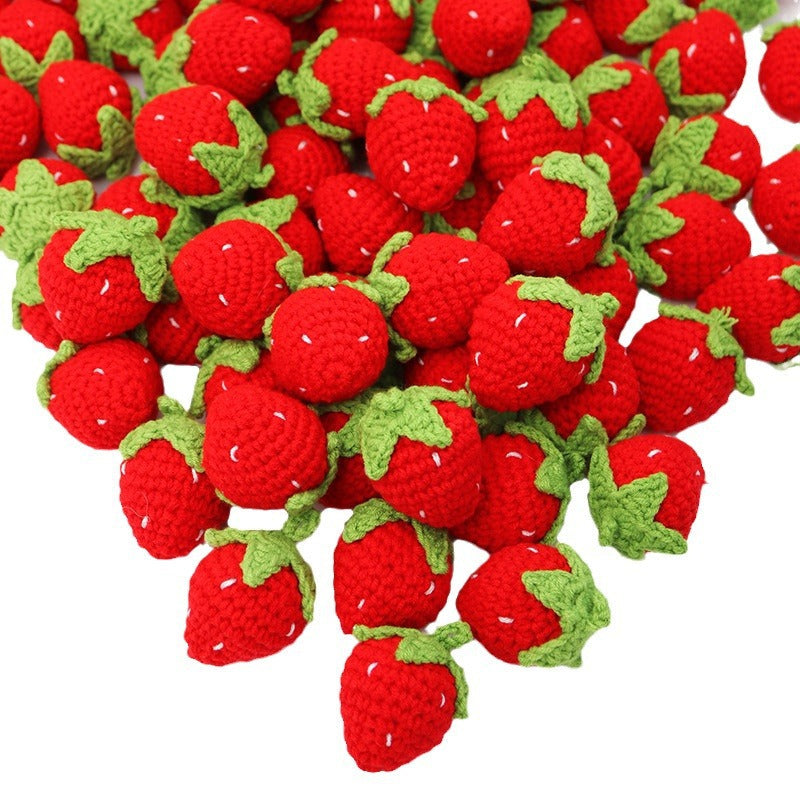 Crocheted Fruit And Vegetable Ornaments Pendants