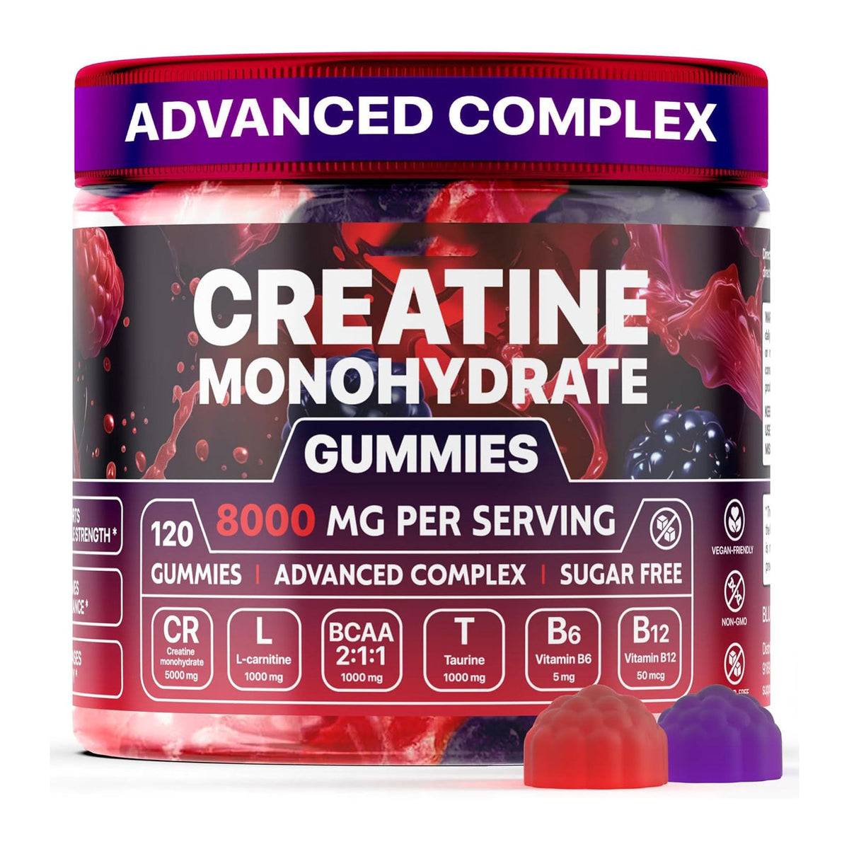 Creatine Gummies And Vitamins
