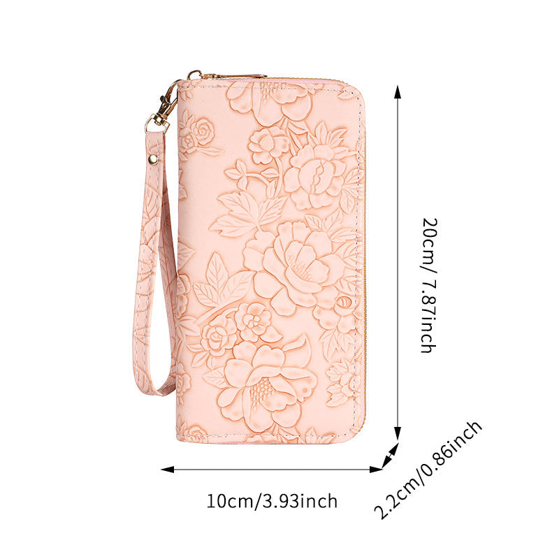 Women's Long Zipper Multi-functional Coin Purse