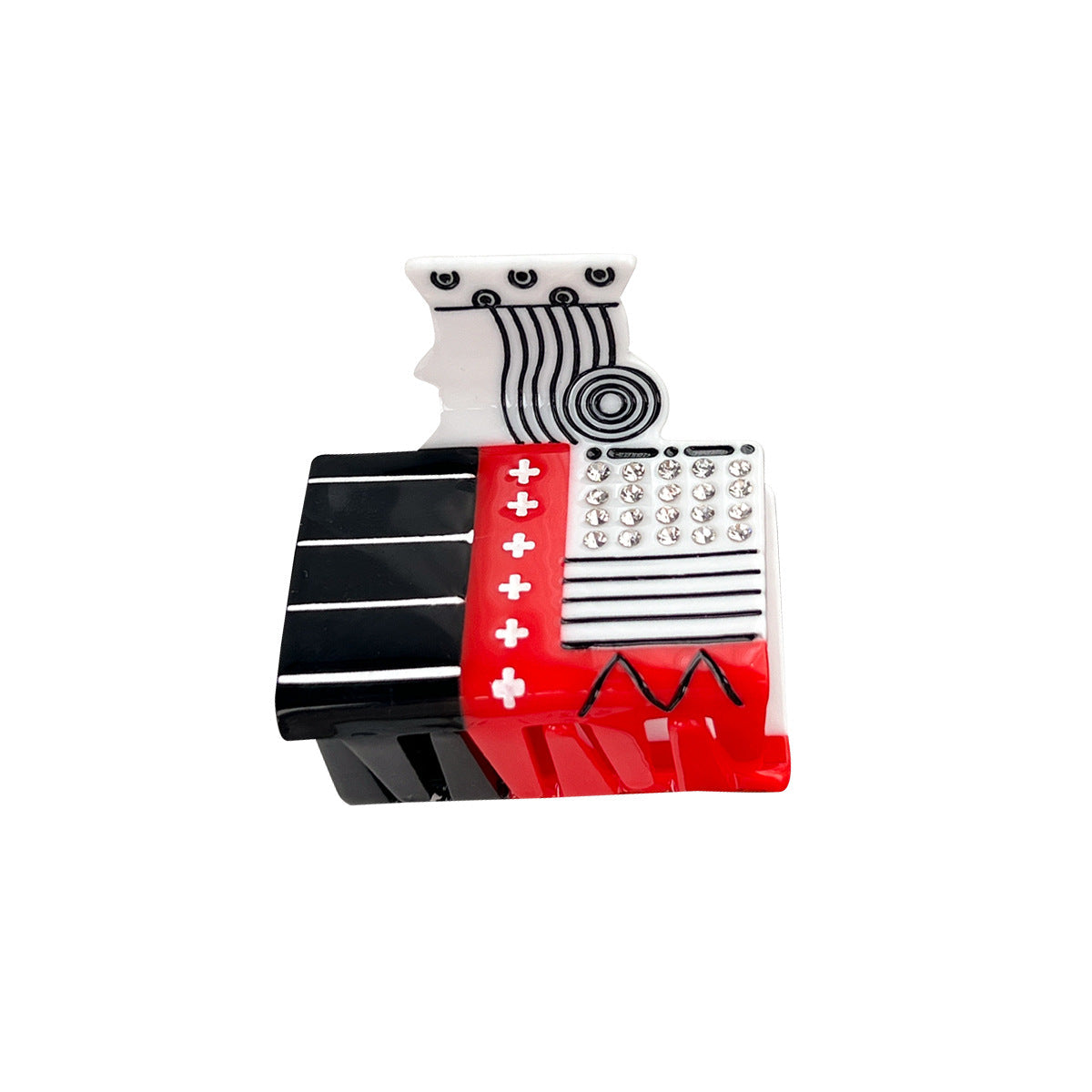 Playing Cards Creative Hair Accessories Acetic Acid