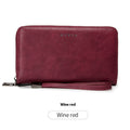 Anti-theft Swiping Retro Oil Wax Skin Large-capacity Handbag