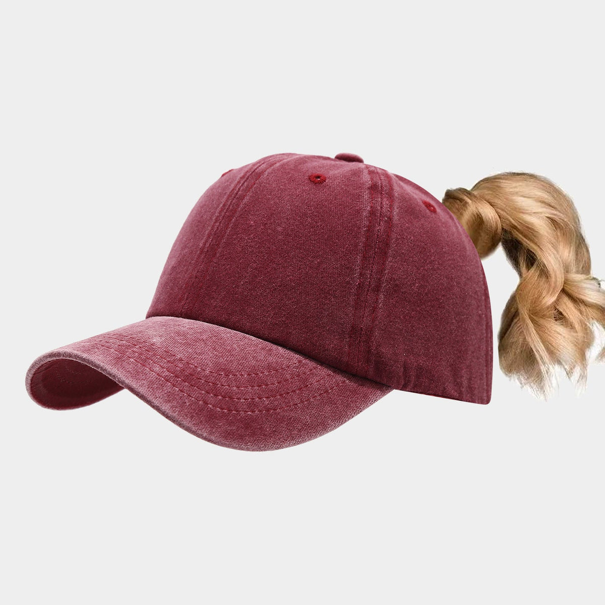 High Ponytail Outdoor Casual Sports Sun Hat
