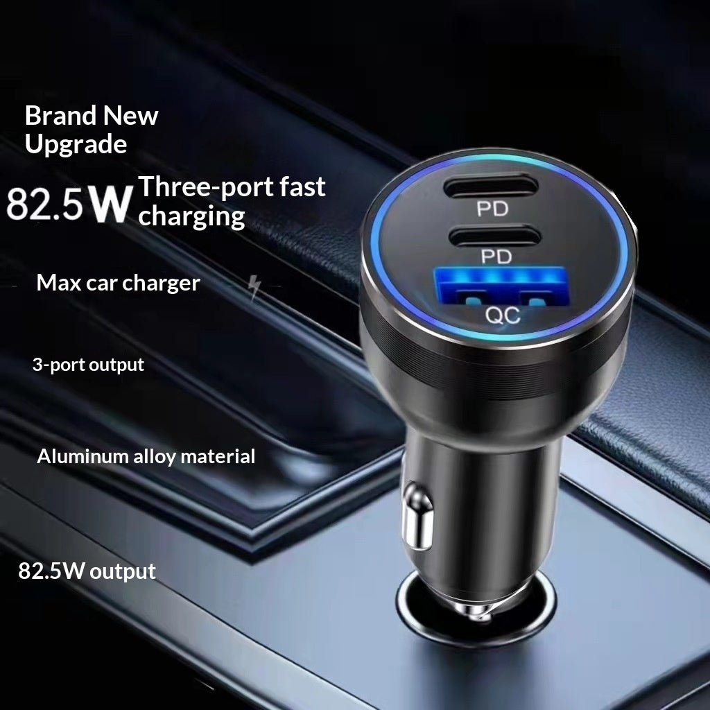 Aluminum Alloy Car Charger Vehicle-Mounted
