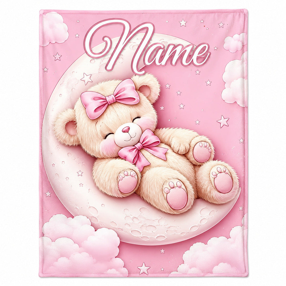 Women's Flannel Blanket Cartoon Sofa Throw Blanket