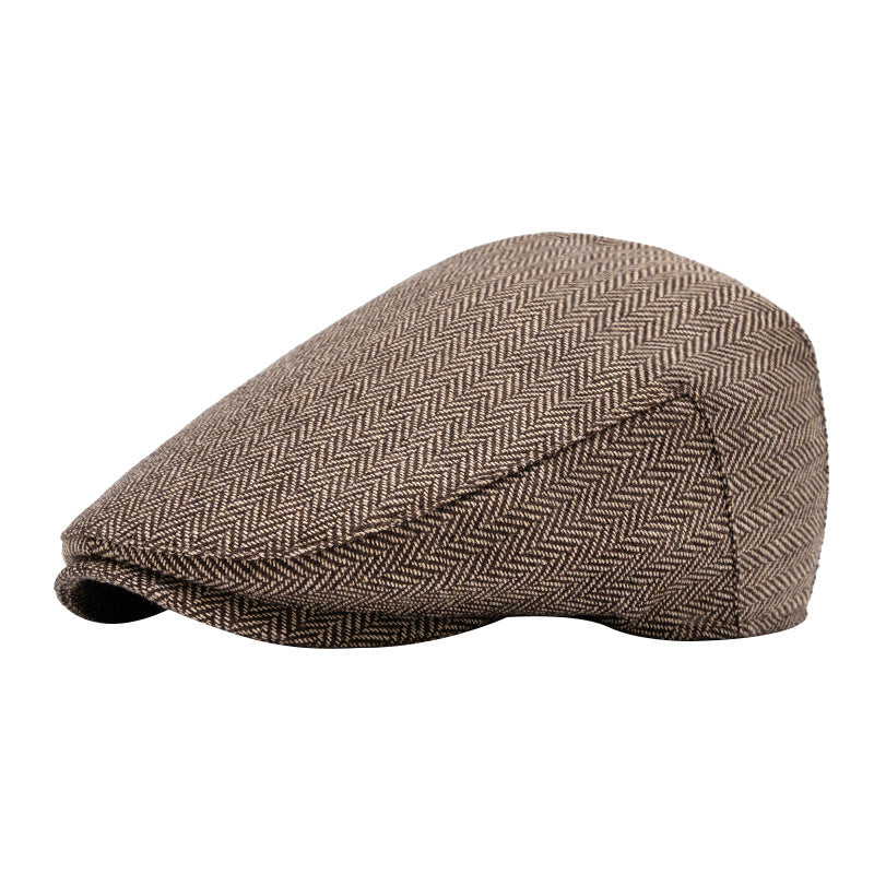 Retro-style Forward-facing Sun Visor Cap