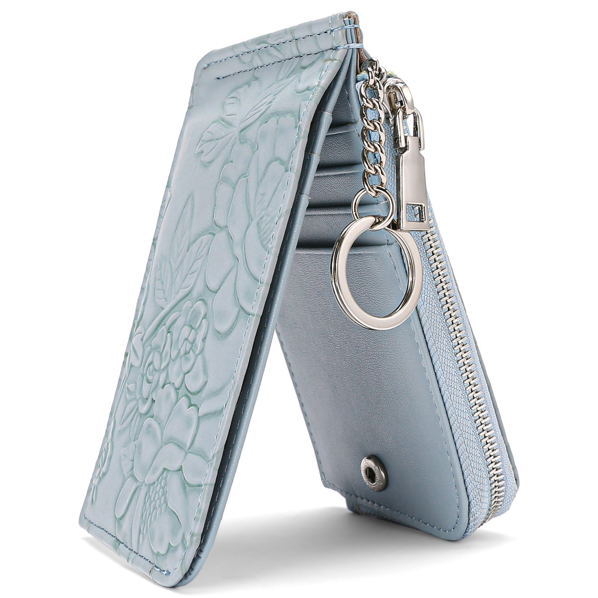 Zippered Large-Capacity Womens Coin Purse