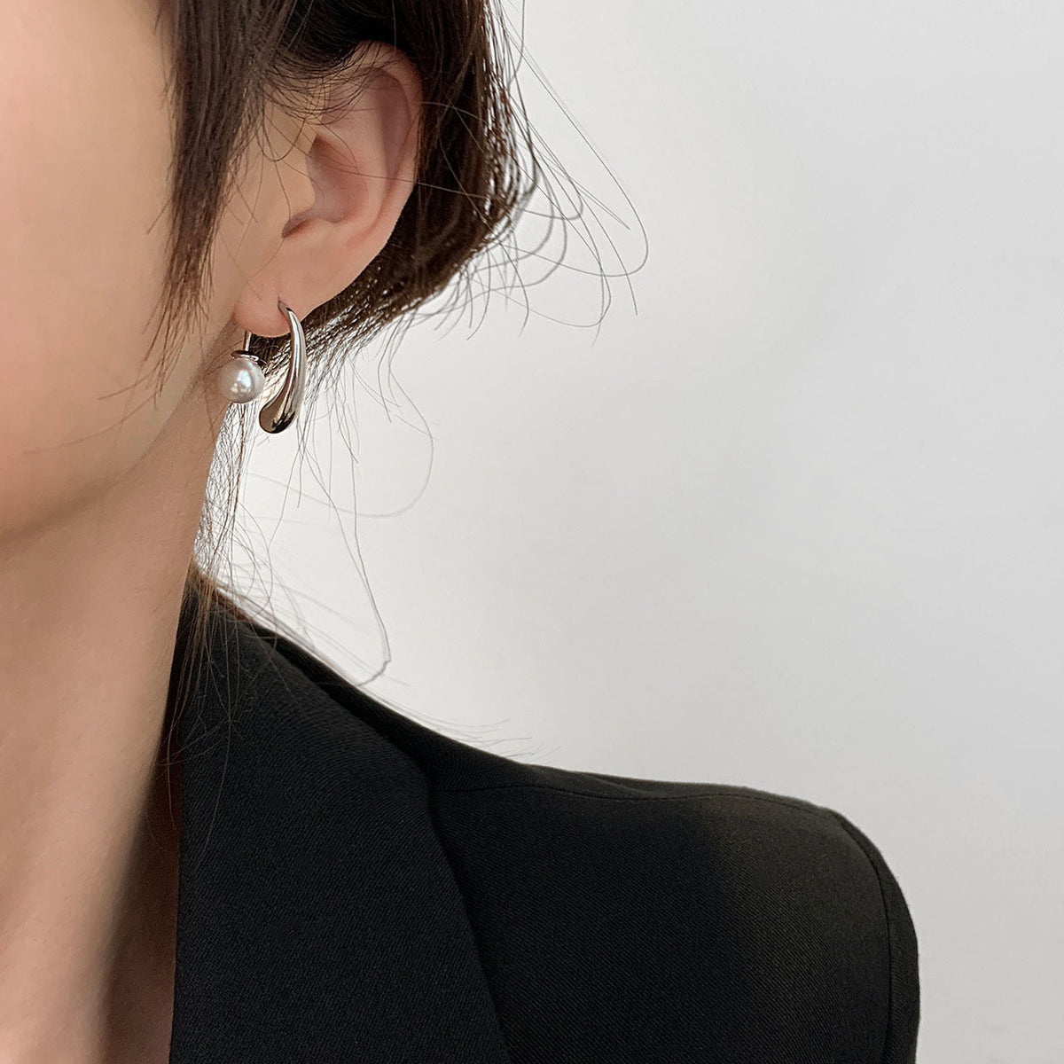 Elegant Minimalist Versatile Geometric Teardrop Earrings