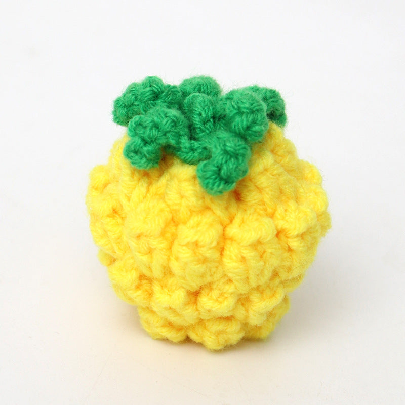 Crocheted Fruit And Vegetable Ornaments Pendants