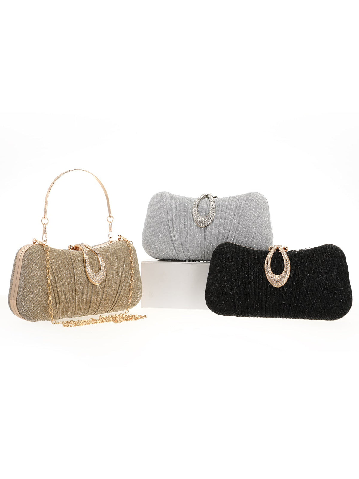 Women's Sparkling Evening Clutch Exquisite Premium Light Luxury Party Bag, Chic Banquet Purse & Handheld Purse For Formal Occasions