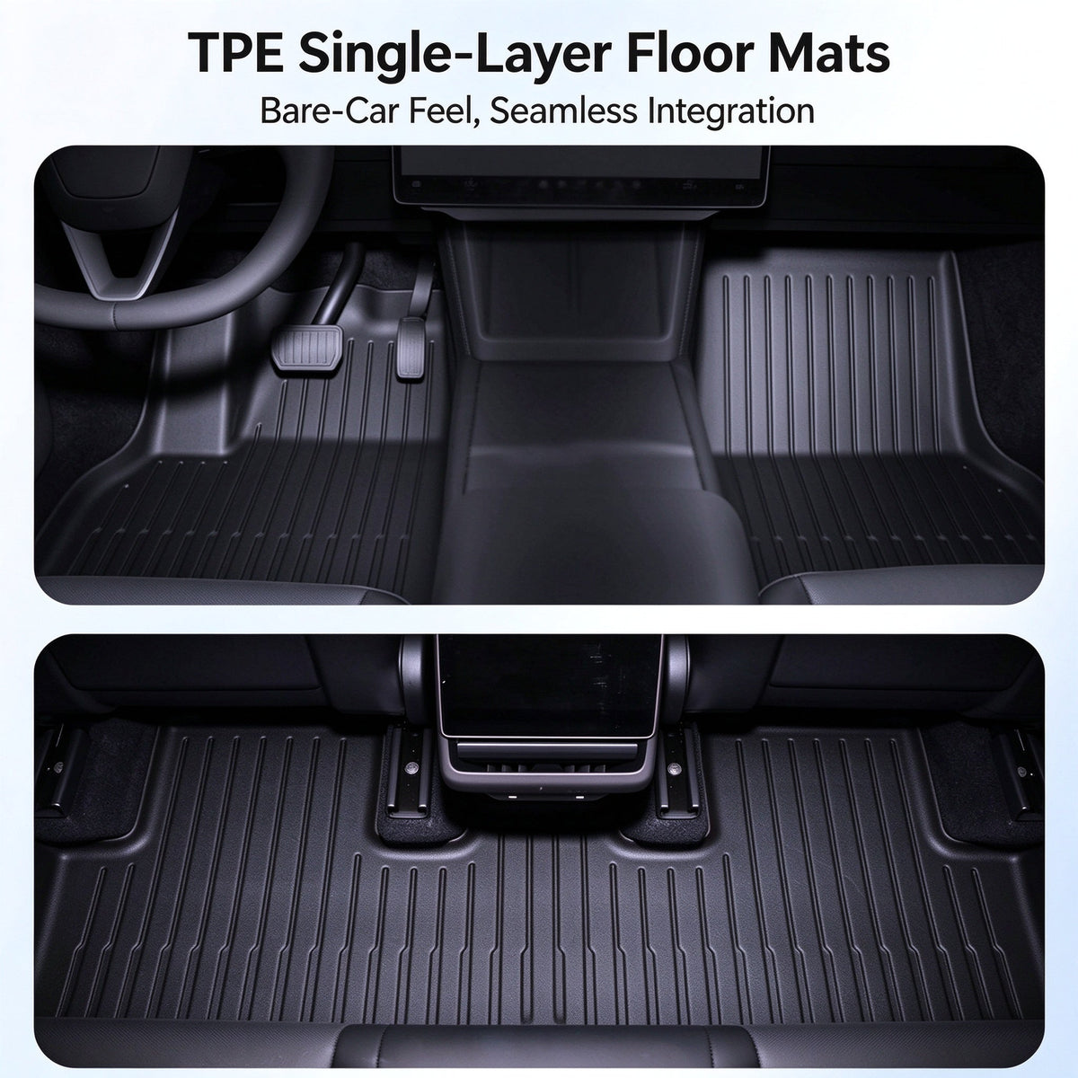 Full TPE Car Floor Mats For Grand Cherokee L 2021-2026, Custom Fit Floor Liners