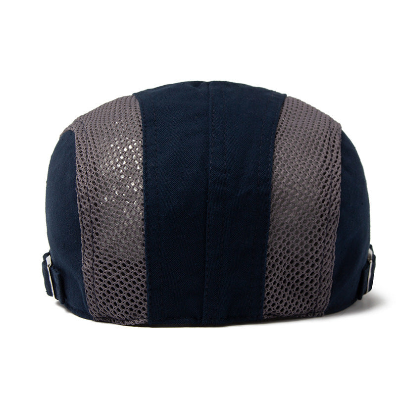 Men's Summer Thin Mesh Breathable Cotton Beret