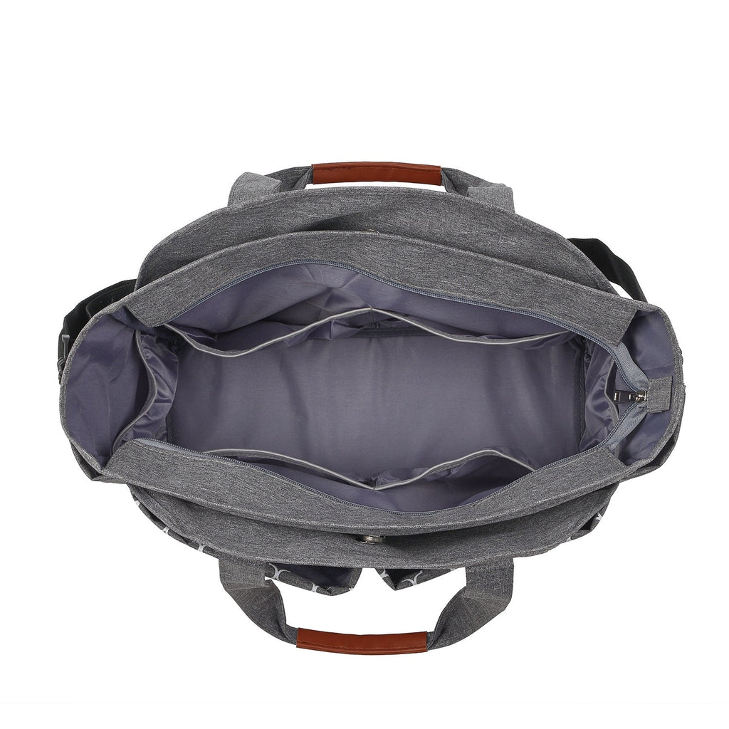 Outdoor Simplicity Printed Portable Single-shoulder Mommy Bag