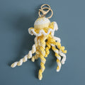 Hand-knitted Yarn Jellyfish Pendant