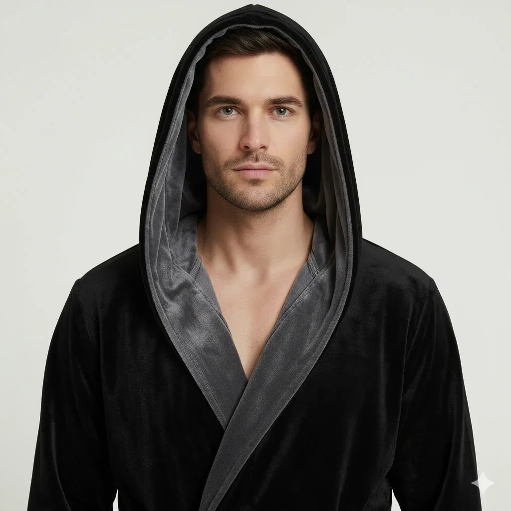 Ultra-Soft Plush Men’s Robe