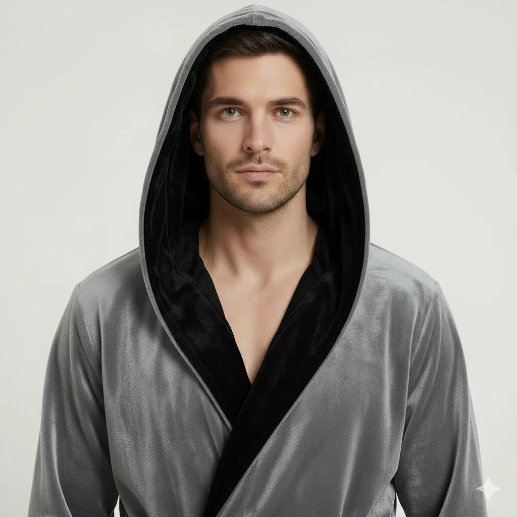 Ultra-Soft Plush Men’s Robe