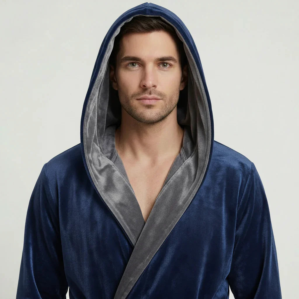 Ultra-Soft Plush Men’s Robe