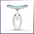 Masajeador LED para Lifting de Cuello y Rostro - Dispositivo Reafirmante y Antiedad para la Piel