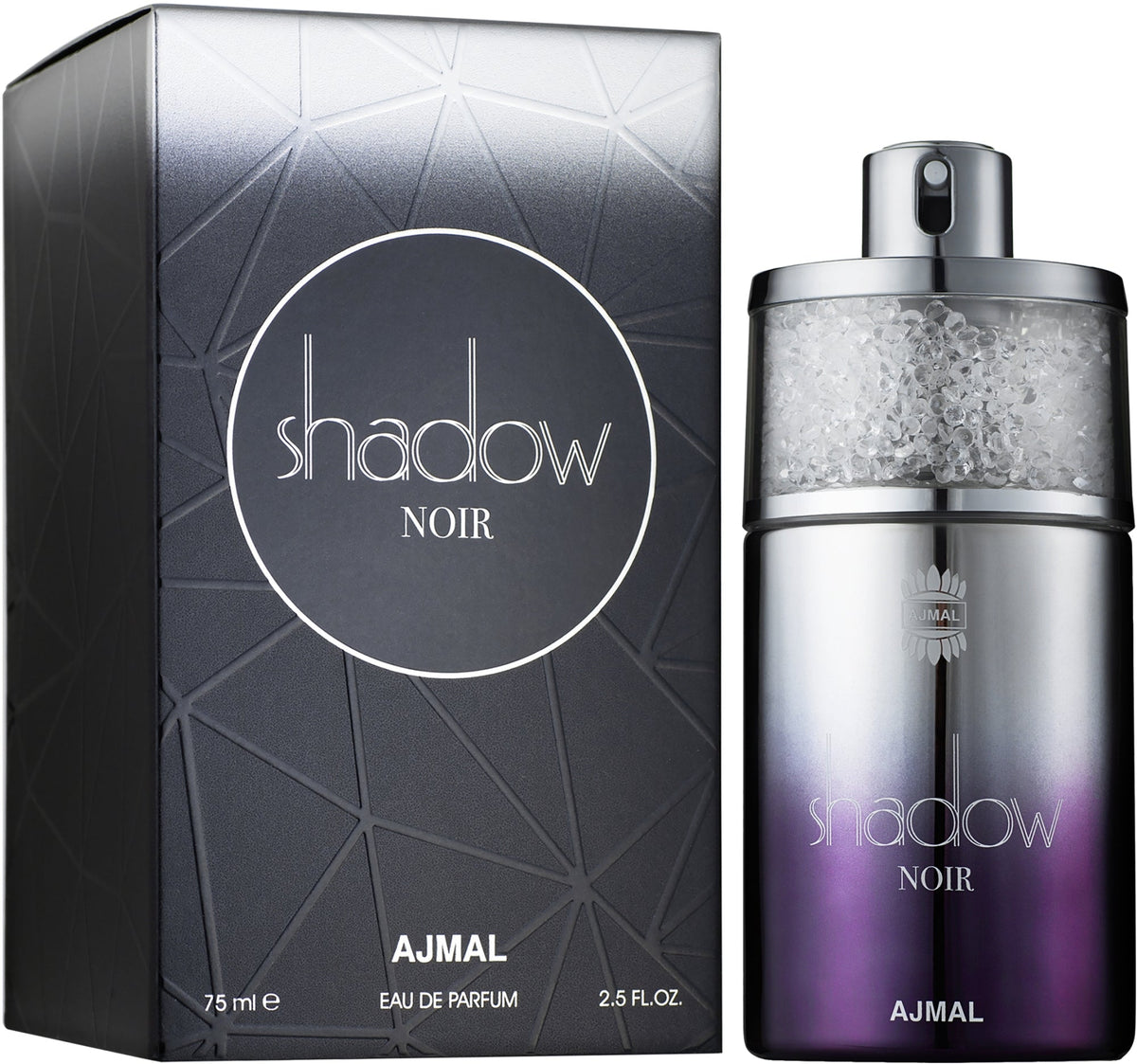 Ajmal Shadow Noir Eau de Parfum — 2.5 oz