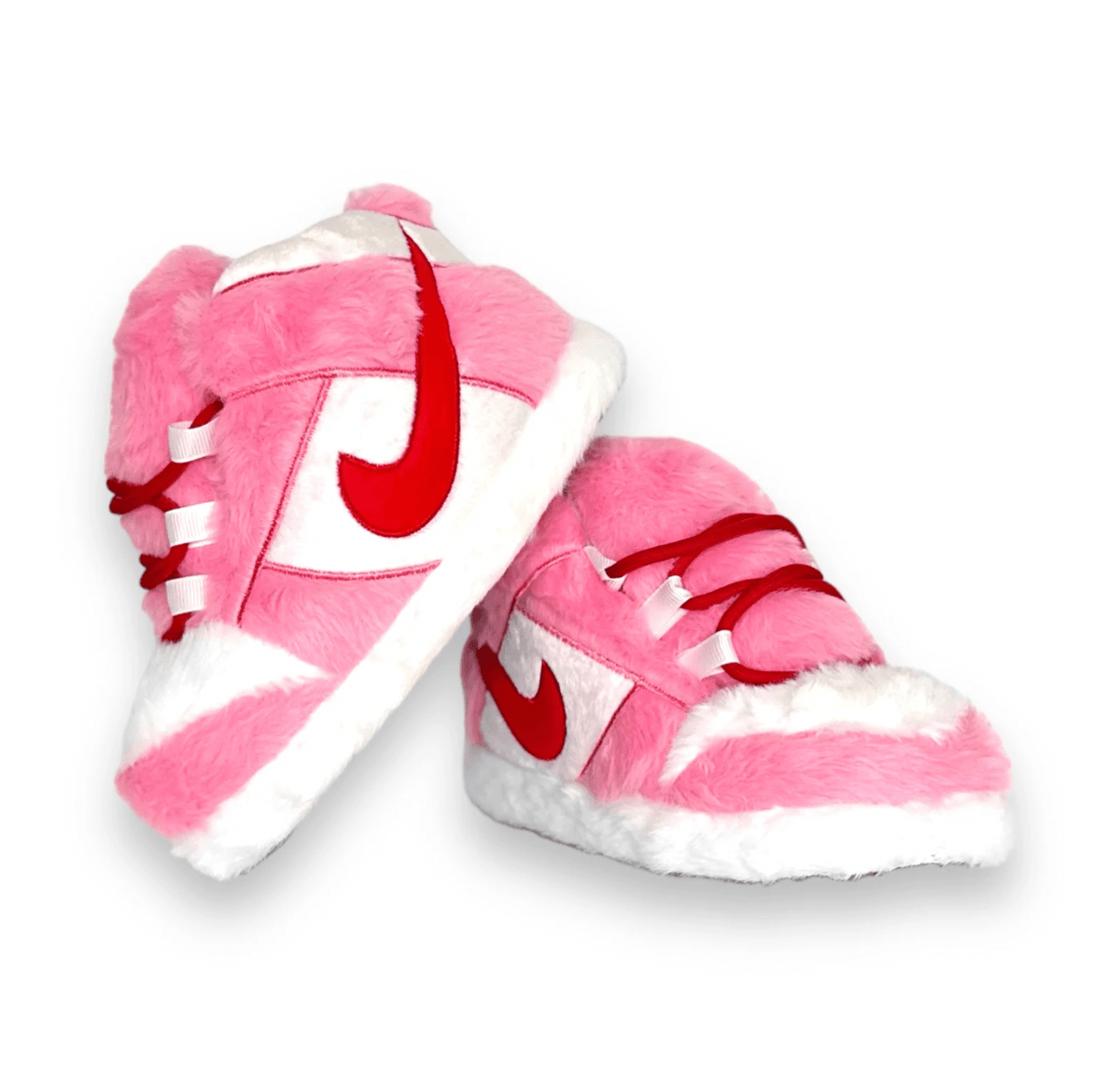 Pretty in Pink Sneaker Slippers – Unisex Kids & Adults