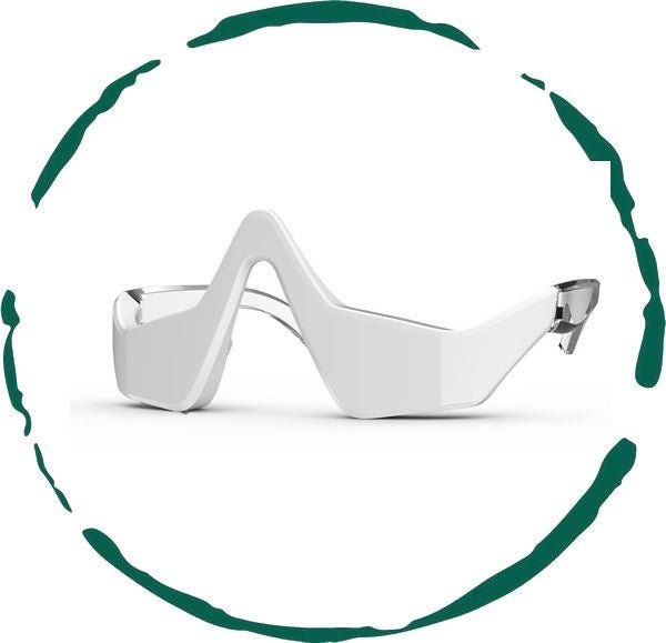 Masajeador con Terapia de Luz Roja para el Contorno de Ojos | Dispositivo para Rejuvenecimiento y Relajación de la Piel