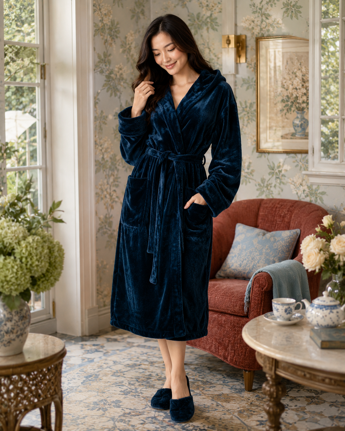 Spa-Worthy Plush Comfort Robe